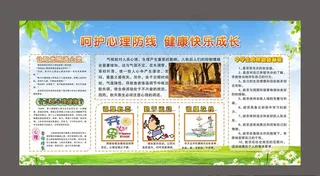 心理健康展板图片