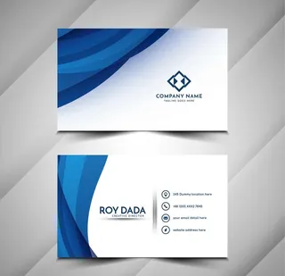 商业名片模板图片