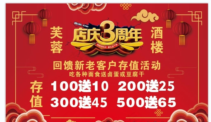 三周年优惠图片