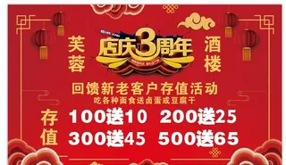 三周年优惠图片