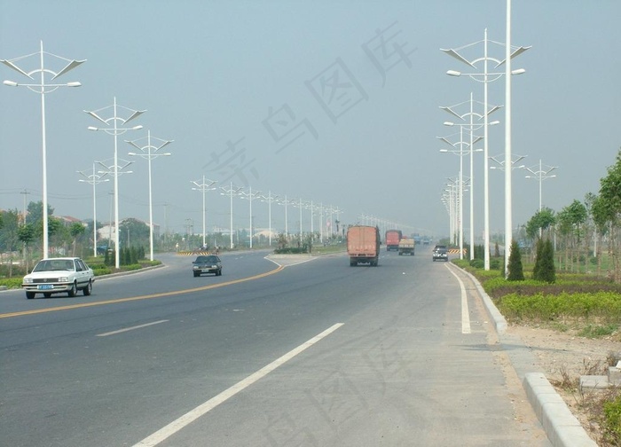 城市道路图片