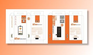 手机电池包装图片