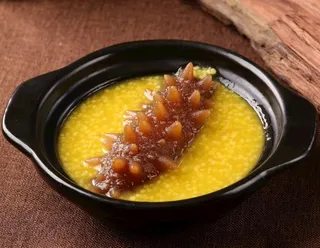 小米煨海参图片