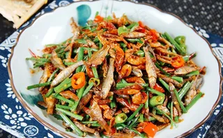 韭菜小鱼小虾图片