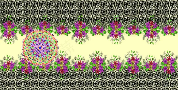 定位花图片