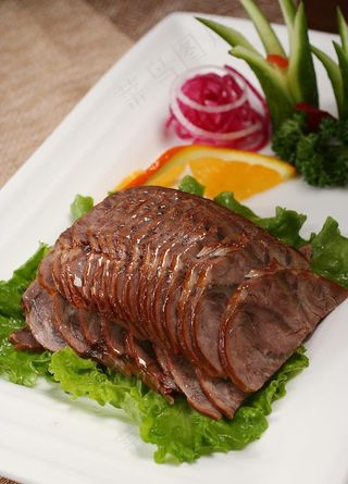 五香酱牛肉图片