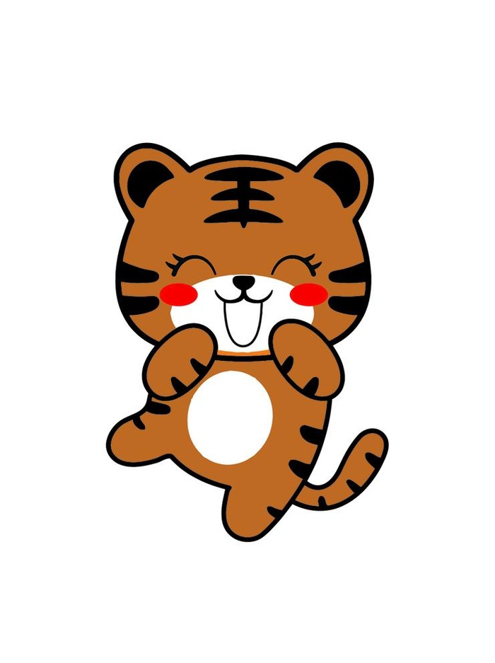 卡通虎图片