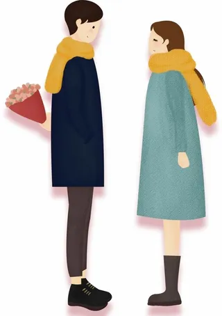 男生女生PNG图片