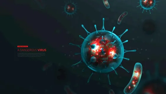 医学研究细菌分析背景图片 医学研究细菌分析背景图片