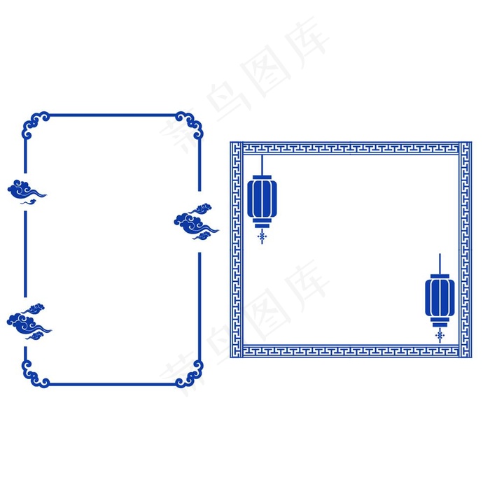 中式边框图片