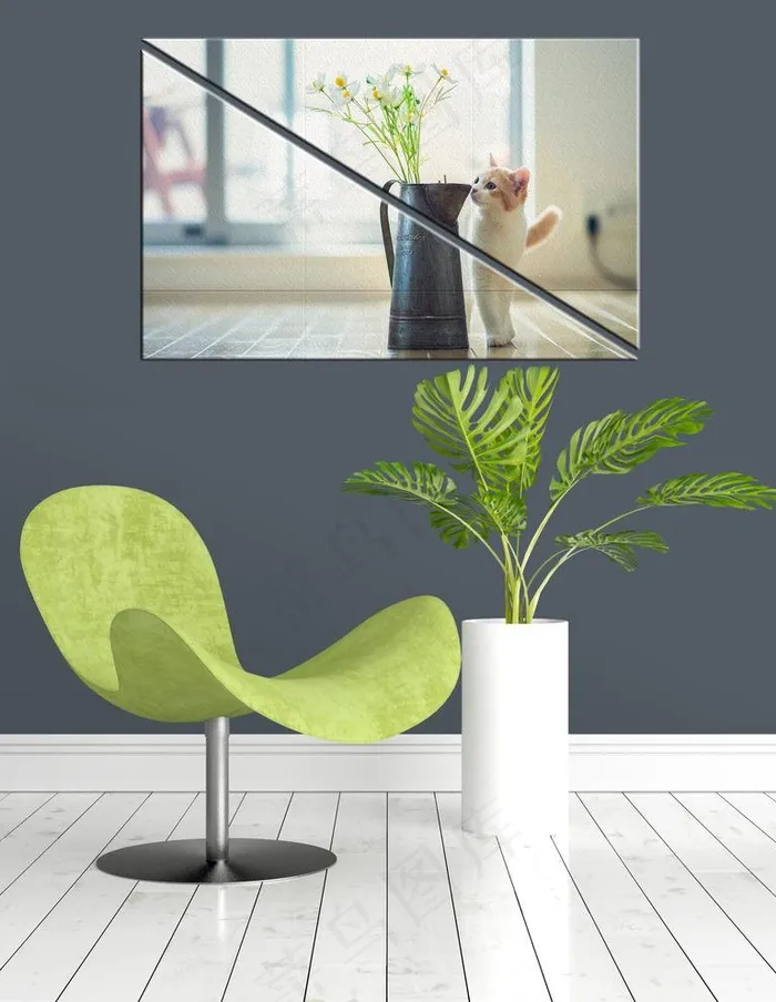 房屋装修装饰挂画图片