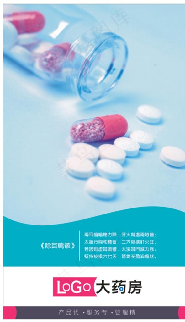 医药海报图片cdr矢量模版下载