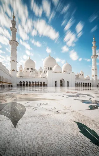 风景美景蓝天白云自然风光图片