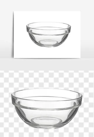 透明厨房家用玻璃碗图片