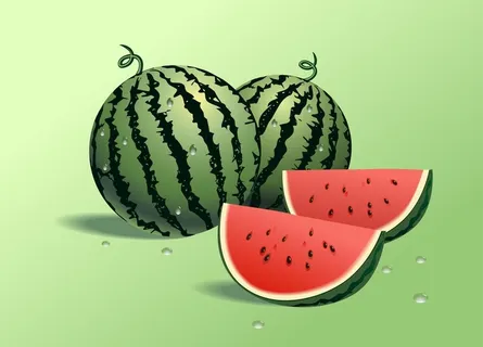 逼真西瓜图片 逼真西瓜图片