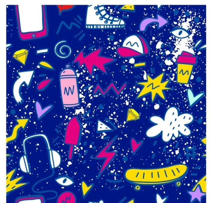 儿童运动满印图片