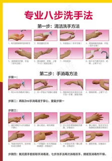 外科洗手法图片