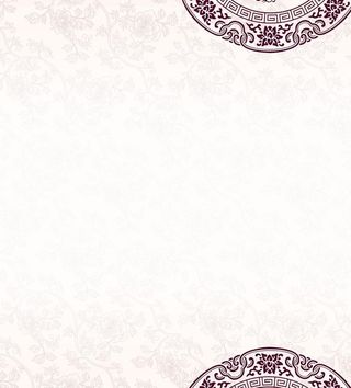 简约古典中国风邀请函背景模板图片