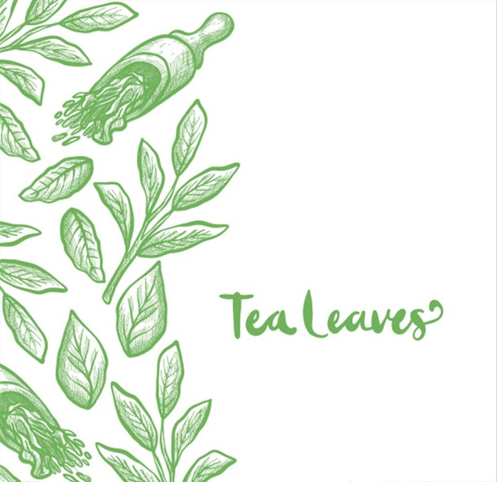 茶叶花纹图片