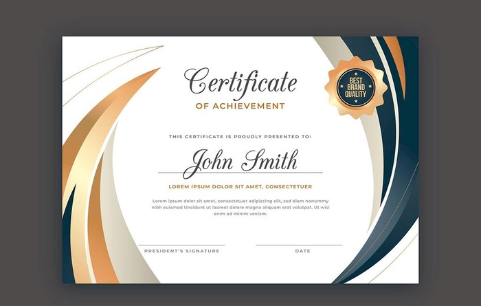 荣誉证书模板图片