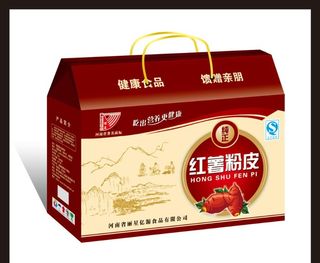 红薯粉皮 展开图图片