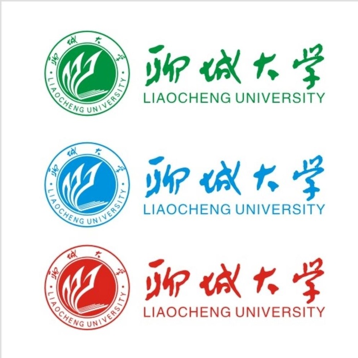 聊城大学标志图片cdr矢量模版下载