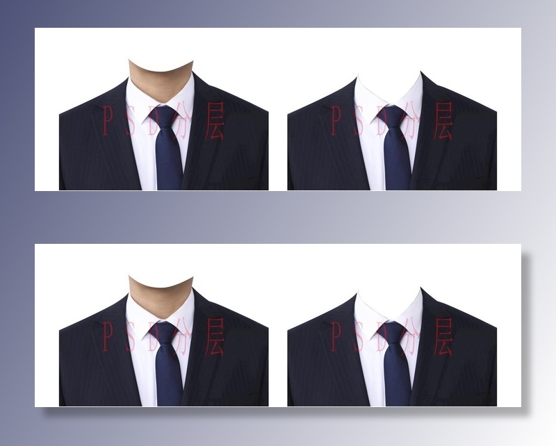 男人西装图片(8592x3159)psd模版下载