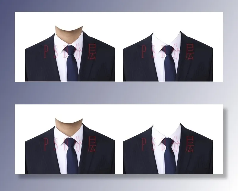 男人西装图片(8592x3159)psd模版下载