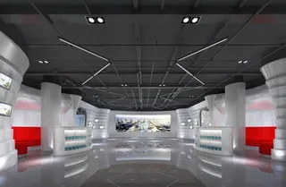 展厅施工图图片