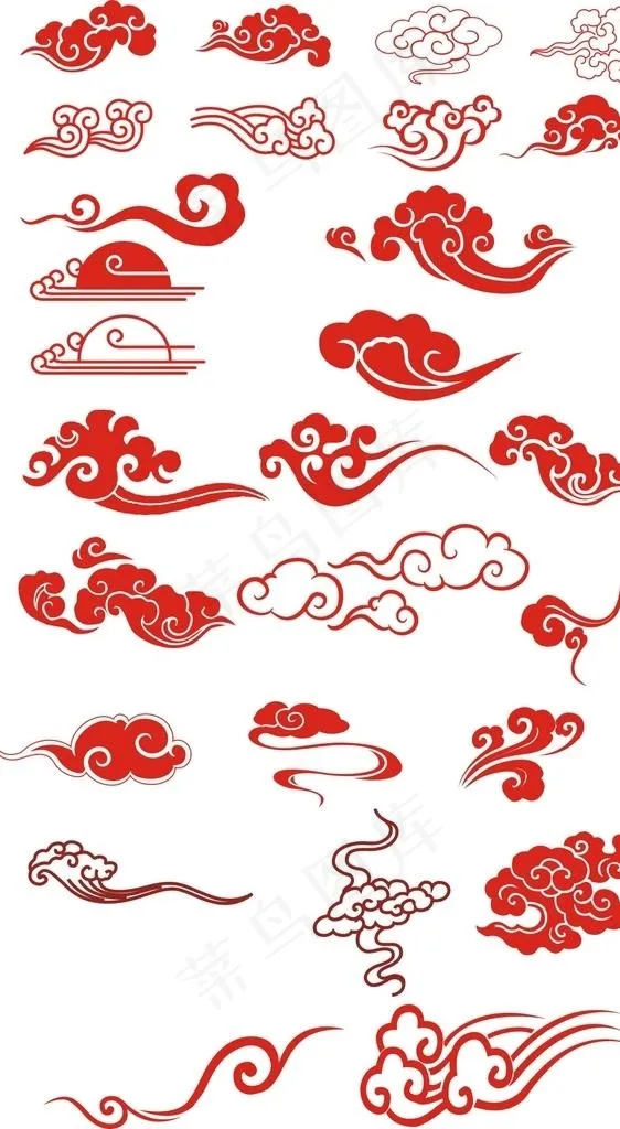 祥云图片cdr矢量模版下载