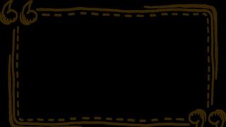 手绘涂鸦风引号虚线文字边框图片