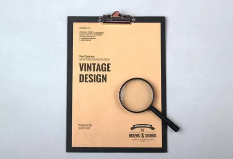 宣传单样机图片