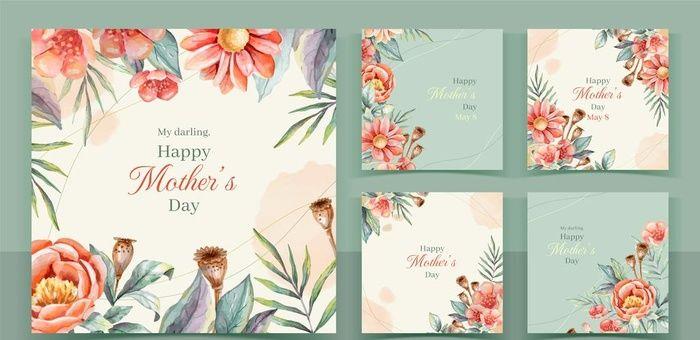 母亲节海报素材图片