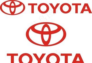 丰田车标图片