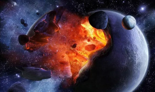 星球爆炸图片 星球爆炸图片