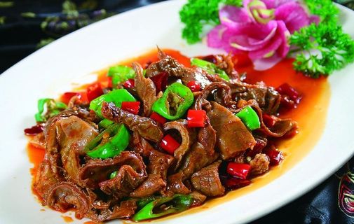 爆炒驴板肠图片 爆炒驴板肠图片