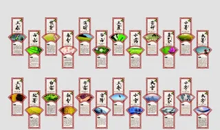 二十四节气 传统文化墙图片