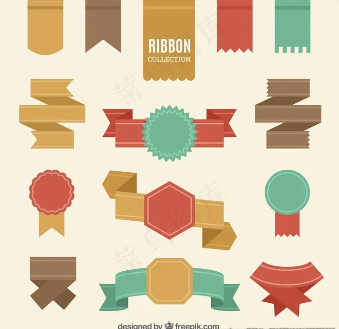 标题栏图片ai矢量模版下载