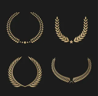 矢量麦穗标志图片