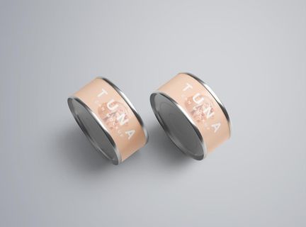 金属罐头包装样机图片