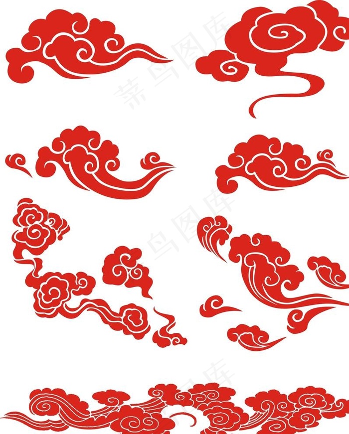 祥云图片cdr矢量模版下载