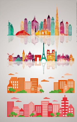 城市剪影图片