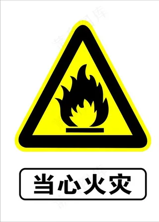 当心火灾图片