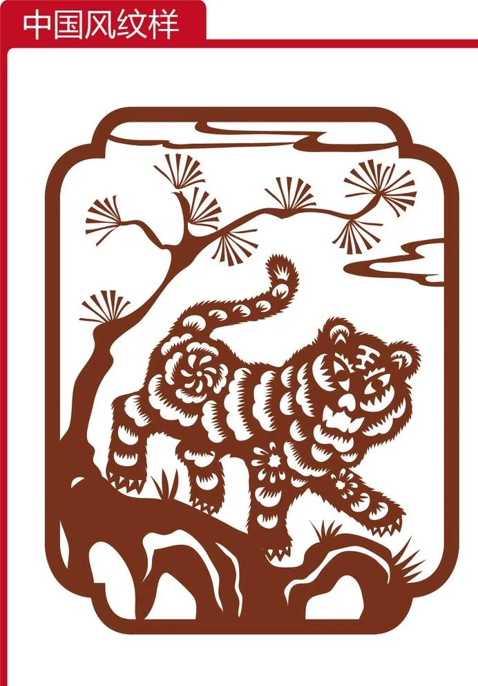 中国风图片ai矢量模版下载