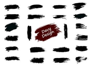 AI矢量画笔笔刷图片