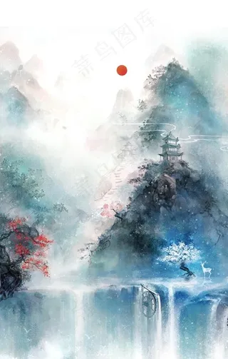 玄关装饰画图片