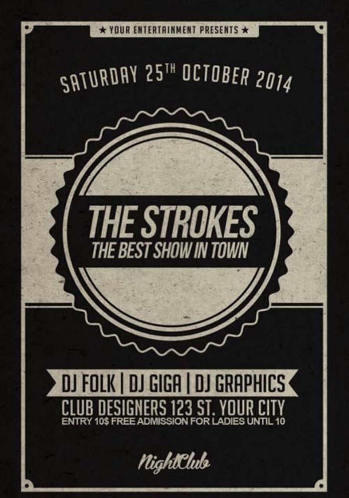 纸张底纹海报设计图片