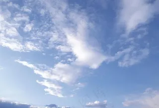 蓝天白云晴空万里摄影美图图片