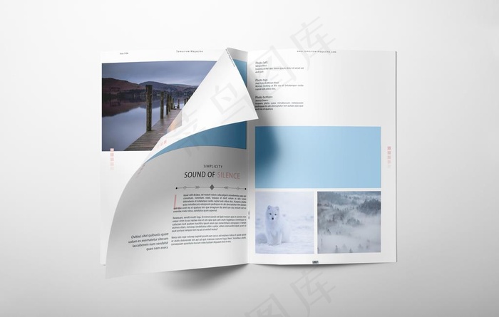 画册样机           图片psd模版下载