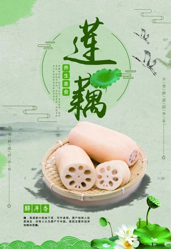 莲藕图片(3534x5315)psd模版下载